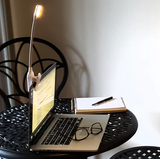 Recharge LED Dual Flex Book Light With USB