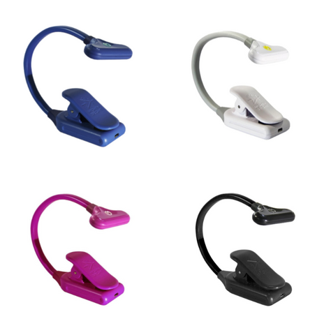 NuFlex LED Battery-Powered Clip-On Book Light